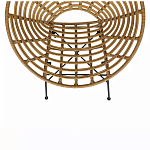 Стул круглый с ротанговым плетением Round Wicker Stool варинант исполнения - 7 | Loft Concept в Сочи