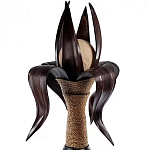 Настольная лампа черная INDONESIAN LAMPS 1 варинант исполнения - 2 | Loft Concept в Сочи