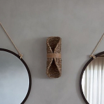 Бра плетеное из ротанга Chainmail варинант исполнения - 5 | Loft Concept в Сочи