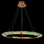 Люстра в форме кольца с цветочным декором Warm Heavenly Light варинант исполнения - 2 | Loft Concept в Сочи