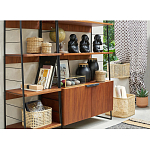 Стеллаж из орехового дерева Olson Rack варинант исполнения - 5 | Loft Concept в Сочи