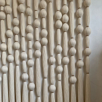 Панно на стену из хлопковых нитей White Morse Wall Hanging  варинант исполнения - 2 | Loft Concept в Сочи