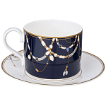 Чайный набор из фарфора с изображением лошадей на 6 персон 12 предметов Porcelain Horse Set варинант исполнения - 2 | Loft Concept в Сочи