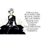 Megan Hess. The Illustrated World of Couture варинант исполнения - 3 | Loft Concept в Сочи