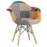 Стул с обивкой в стиле Patchwork варинант исполнения - 1 | Loft Concept в Сочи