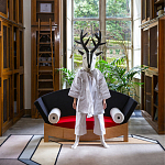 Дизайнерский диван с двумя подушками-валиками Poltronova Mitzi Sofa варинант исполнения - 6 | Loft Concept в Сочи