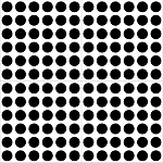 Дизайнерская плитка с узором Круг малый варинант исполнения - 1 | Loft Concept в Сочи