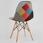 Стул с обивкой в технике пэчворк DSW варинант исполнения - 5 | Loft Concept в Сочи