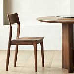 Стол обеденный круглый с двойной столешницей Walnut Wood Table варинант исполнения - 8 | Loft Concept в Сочи