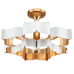 Люстра фигурная в сочетании белого и золотого цвета Shapes Inspired by Nature варинант исполнения - 2 | Loft Concept в Сочи