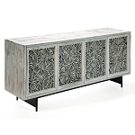 Буфет в гостиную с инкрустацией Palm Sideboard with Bone Inlay варинант исполнения - 3 | Loft Concept в Сочи