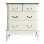 Комод с 4-мя большими ящиками из массива берёзы Interiors Romance варинант исполнения - 2 | Loft Concept в Сочи