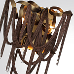 Бра с изогнутыми металлическими лентами и цепочками Atlantis Chain варинант исполнения - 4 | Loft Concept в Сочи