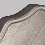 Бра серебрянного цвета с лампой в виде свечи на изогнутой ножке Feiss варинант исполнения - 2 | Loft Concept в Сочи