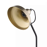 Настольная лампа с плафоном в форме купола в сочетании черного и золотистого цвета Minimalist Execution варинант исполнения - 4 | Loft Concept в Сочи