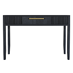 Элегантная Консоль Primo с выдвижным ящиком Черный дуб варинант исполнения - 7 | Loft Concept в Сочи