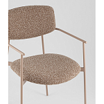 Стул Doe с подклокотниками коричневый варинант исполнения - 2 | Loft Concept в Сочи