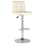 Барный стул с сиденьем молочного цвета Honory варинант исполнения - 1 | Loft Concept в Сочи