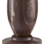 Настольная лампа из мрамора с тканевым абажуром Seductress варинант исполнения - 1 | Loft Concept в Сочи