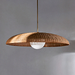 Люстра круглая из ротанга Long Lasting Chandelier варинант исполнения - 2 | Loft Concept в Сочи