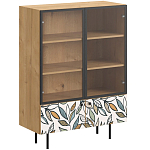 Витрина с изображением на дверцах Elise Cupboard варинант исполнения - 8 | Loft Concept в Сочи