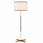 Торшер с тканевым абажуром в форме цилиндра Pinwheel Shape Base варинант исполнения - 1 | Loft Concept в Сочи