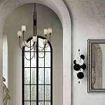 Бра светодиодное из черно-белых дисков Contrast Sample варинант исполнения - 5 | Loft Concept в Сочи