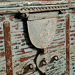 Большой Индийский сундук Бирюзовый цвет Loft-Concept  варинант исполнения - 1 | Loft Concept в Сочи