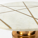 Кофейный столик с мраморной столешницей Sleeve варинант исполнения - 2 | Loft Concept в Сочи