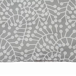 Постельное белье серого цвета с рисунком 200х220 см Blossom Essence варинант исполнения - 2 | Loft Concept в Сочи