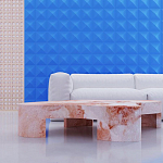 Гипсовая 3D Панель M-104 варинант исполнения - 3 | Loft Concept в Сочи