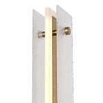 Торшер с прямоугольным плафоном с эффектом морозного стекла Freezing варинант исполнения - 4 | Loft Concept в Сочи