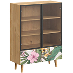 Витрина с изображением на дверцах Elise Cupboard варинант исполнения - 10 | Loft Concept в Сочи