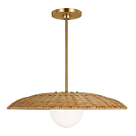 Люстра круглая из ротанга Long Lasting Chandelier варинант исполнения - 1 | Loft Concept в Сочи