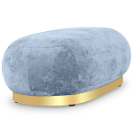 Длинный овальный пуф Ambrose Soft Oval Pouf варинант исполнения - 3 | Loft Concept в Сочи