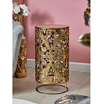 Столик приставной с цветочной резной фактурой Madagascar варинант исполнения - 3 | Loft Concept в Сочи