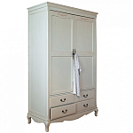 Шкаф платяной двухстворчатый с 4-мя ящиками Interiors Romance варинант исполнения - 1 | Loft Concept в Сочи