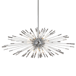 Дизайнерский светильник с лучами Morning Sun Chandelier Silver варинант исполнения - 6 | Loft Concept в Сочи
