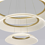 Люстра подвесная с 3-мя кольцевыми светодиодными лампами Catcher варинант исполнения - 3 | Loft Concept в Сочи