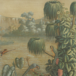 Обои ручная роспись Le Brésil Brume варинант исполнения - 1 | Loft Concept в Сочи