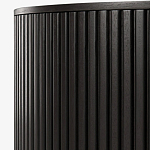 Черный приставной стол с местом для хранения Smart Textured Table варинант исполнения - 3 | Loft Concept в Сочи