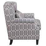 Кресло Henry Armchair grey velour варинант исполнения - 2 | Loft Concept в Сочи