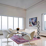 Торшер светодиодный с плетеным металлическим каркасом Metal Interweaving варинант исполнения - 1 | Loft Concept в Сочи