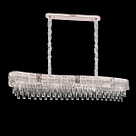 Люстра волнистой формы с каскадом из прозрачного хрусталя Constant Sparks варинант исполнения - 1 | Loft Concept в Сочи