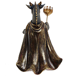 Подсвечник в виде дракона Dragon candlestick Brown Gold варинант исполнения - 3 | Loft Concept в Сочи