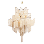 Люстра металлическая Rain of metal варинант исполнения - 3 | Loft Concept в Сочи