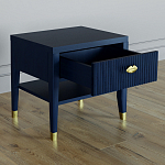 Прикроватная тумбочка с ящиком Elsa Dreams Blue варинант исполнения - 2 | Loft Concept в Сочи