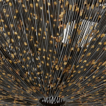 Люстра в форме колокола с декором из тонких железных нитей Jagged Pattern варинант исполнения - 2 | Loft Concept в Сочи