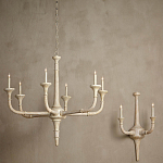 Люстра из дерева в форме подсвечника Coastal Aesthetics варинант исполнения - 6 | Loft Concept в Сочи