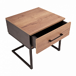 Тумба прикроватная с ящиком в стиле лофт Urban Style Space варинант исполнения - 2 | Loft Concept в Сочи